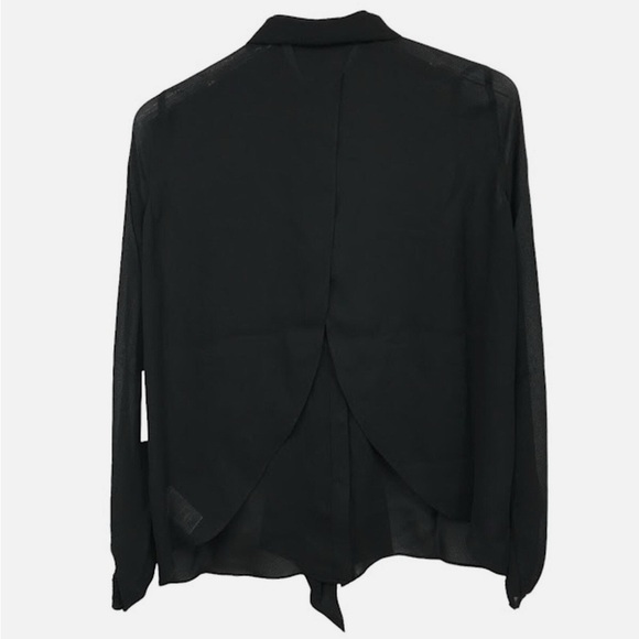 GOOD AMERICAN The Old Hollywood Open Back Blouse 4 / XL - Picture 2 of 6